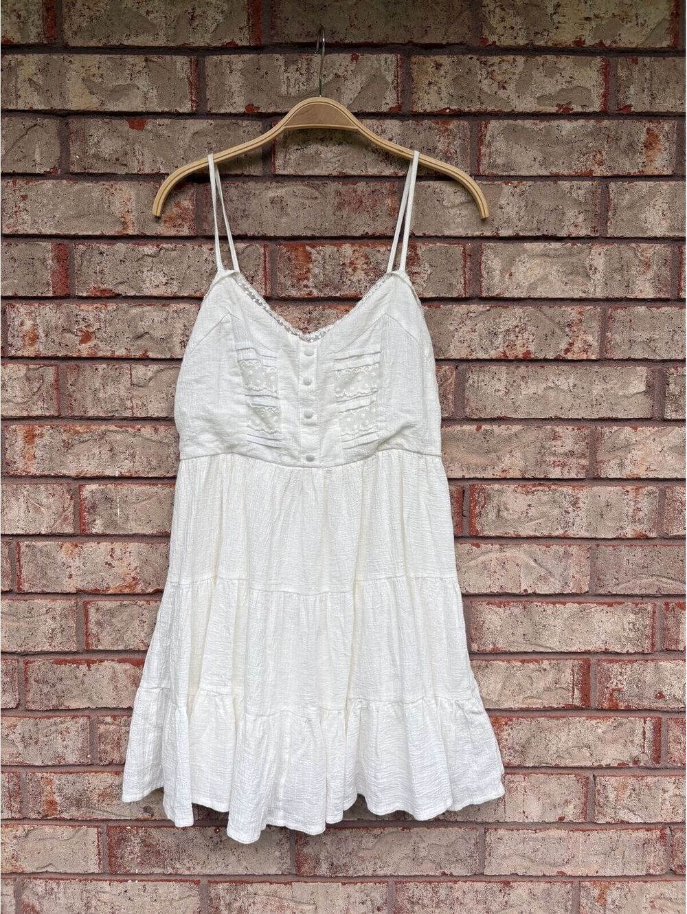 Princess Polly white sundress size 8